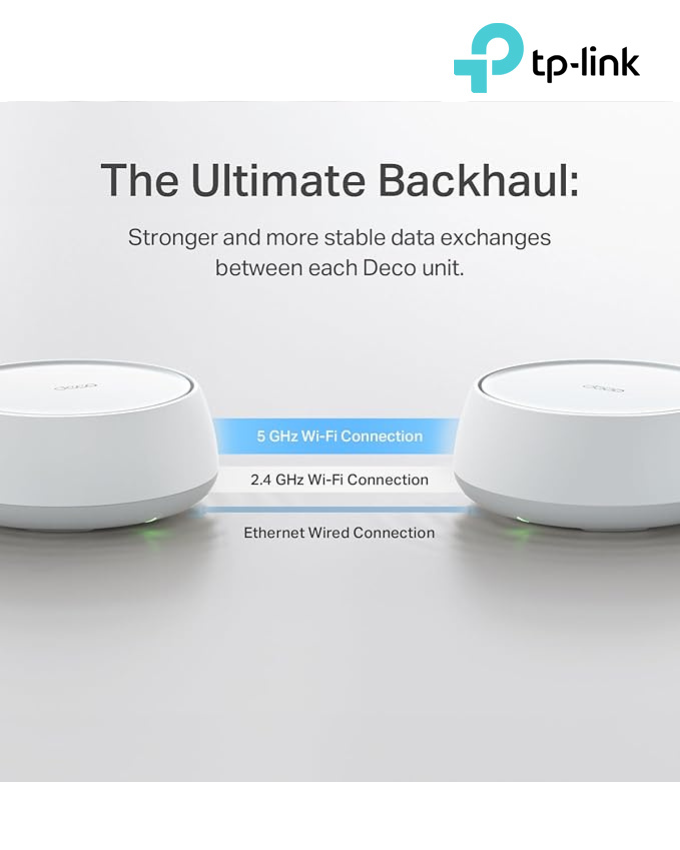 TP-Link Dual-Band BE3600 WiFi 7 Mesh Router